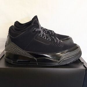 AUTHENTIC Jordan 3 Retro Black Cat size 10.5 CT8532-001 2025 PRE-OWNED